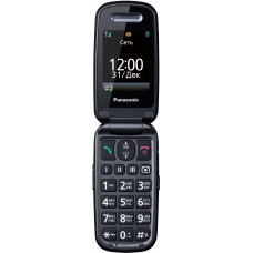 Мобильный телефон Panasonic TU456 черный раскладной 1Sim 2.4