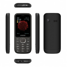 Мобильный телефон Digma C240 Linx 32Mb черный/серый моноблок 2Sim 2.4