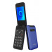 Мобильный телефон Alcatel 3025X 128Mb синий раскладной 3G 1Sim 2.8